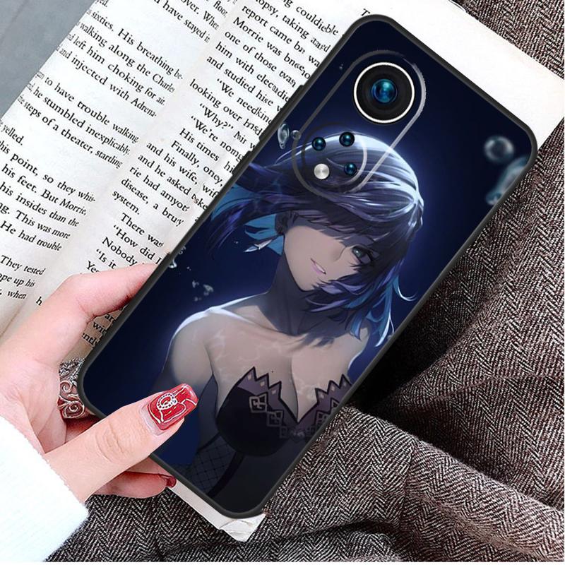 Чехол Yelan Genshin Impact для Honor Magic 8 6 7 Lite Honor 400 200 Pro 50 70 90 X8c X8b X9a X9c X9b X9d Win Cover