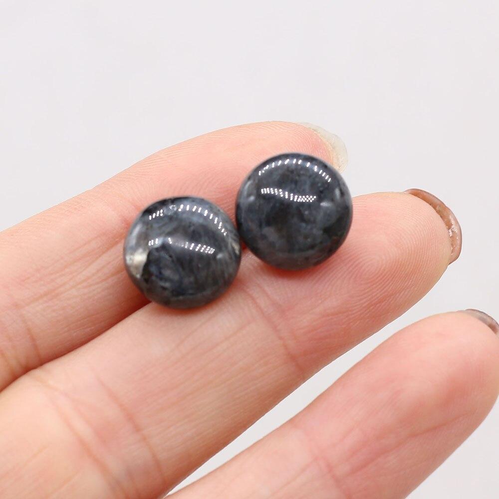 Серьги из натурального камня для женщин, серьги-гвоздики с хлебными бусинами, серьги-гвоздики на свадьбу, день рождения, любовь, романтический подарок