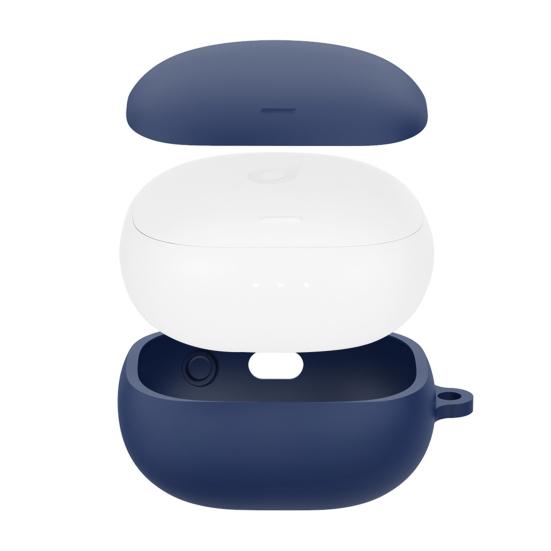 Защитный чехол Мягкий протектор для беспроводных наушников Противоударный силиконовый чехол для Anker Soundcore Liberty