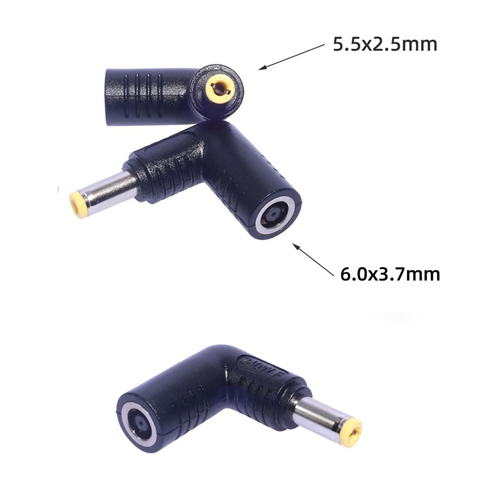 Универсальный адаптер для зарядки ноутбуков DC6.0x3.7, разъемы питания преобразователя от 240 Вт до 7,4x5,0 мм 5,5x2,5 мм 5,5x2,1 мм 4,5x3,0 мм