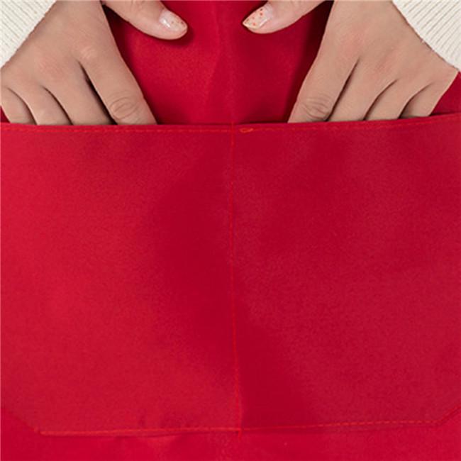 Обычный фартук с бретелькой на шее, фартук для официанта, пекаря, повара, полный фартук с нагрудником, для взрослых и женщин, унисекс, прочный, удобный, с передним карманом, моющийся