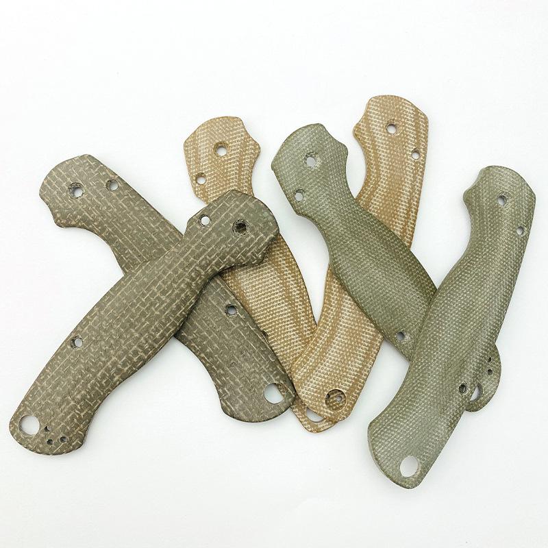1 пара патчей для рукоятки лезвия Micarta для складного ножа Spider Para2 C81, материал для патчей, аксессуары для самостоятельного изготовления