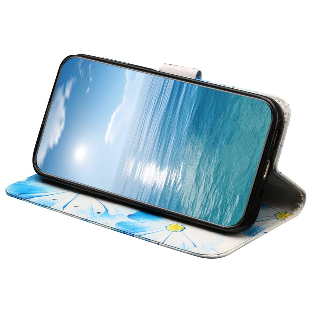 Чехол-книжка из ПУ-кожи с узором для Samsung Galaxy A16 5G/A16 4G