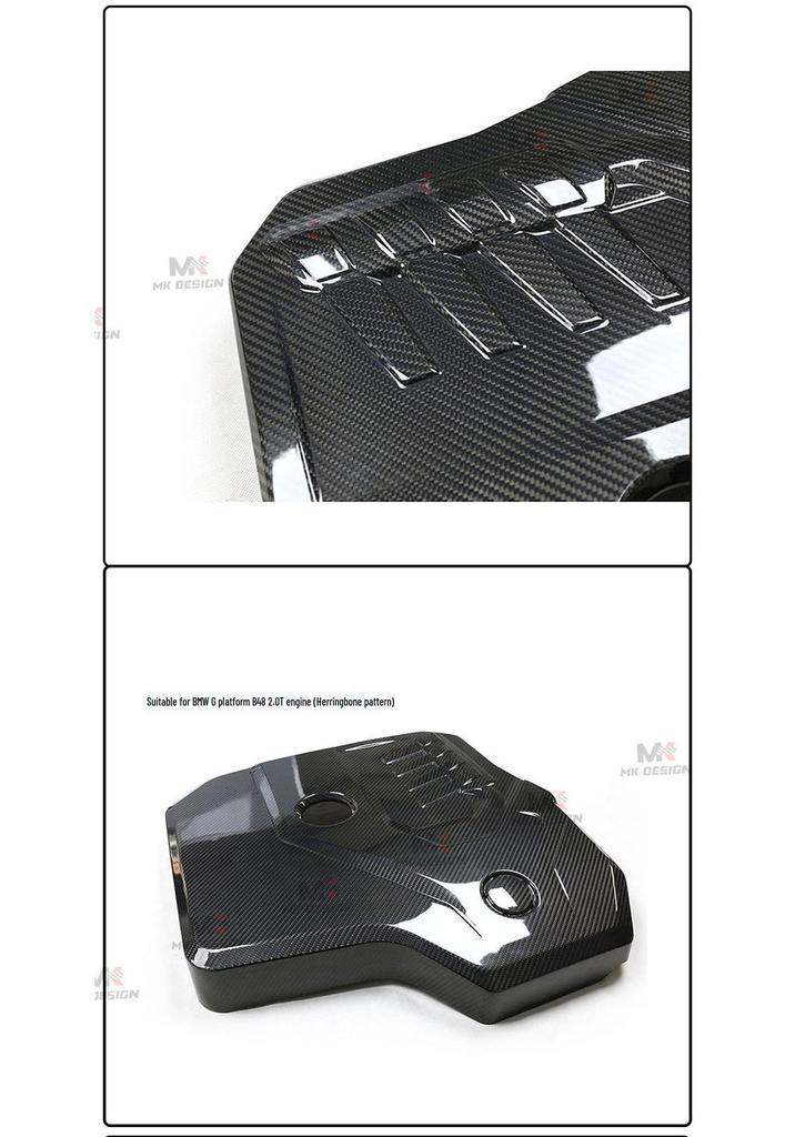 Накладка на капот из углеродного волокна для BMW 3-й, 4-й, 5-й серий, X3, X4, X5, G30, G20, G22