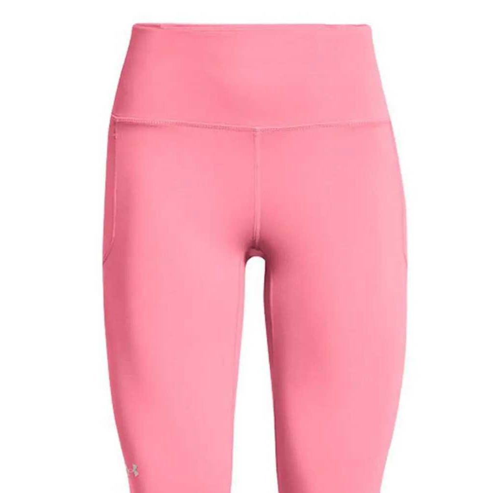 Under Armour Mfo Movement Женская тренировочная серия Мягкие Удобные С высокой талией Дышащие Спортивные Длинные брюки Женские низы Розовый 1372119-697