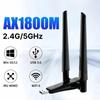 1800Mbps USB WiFi6 Adapter Dual Band 2.4G/5GHz Wireless Network Card Wi-Fi Dongle Adapter for PC Laptop