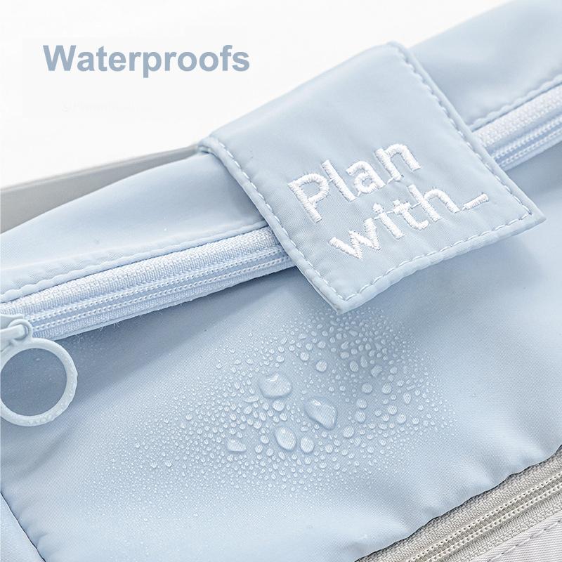 Складная двухслойная сумка для ручек Креативная простая сумка для ручек Большая вместимость Сумка для хранения канцелярских товаров Студенческий пенал Подарки