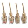Banana Plug Conversion Connector 4mm Speaker Cable Banana Plug Conversion Needle Plug Set of 4 Red and Black [LCYOUTH]