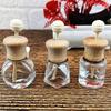 Air Freshener Car Perfume Clip Essential Oil Diffuser Vent Empty Glass Bottle Decoration Aromatherapy Glass Bottle