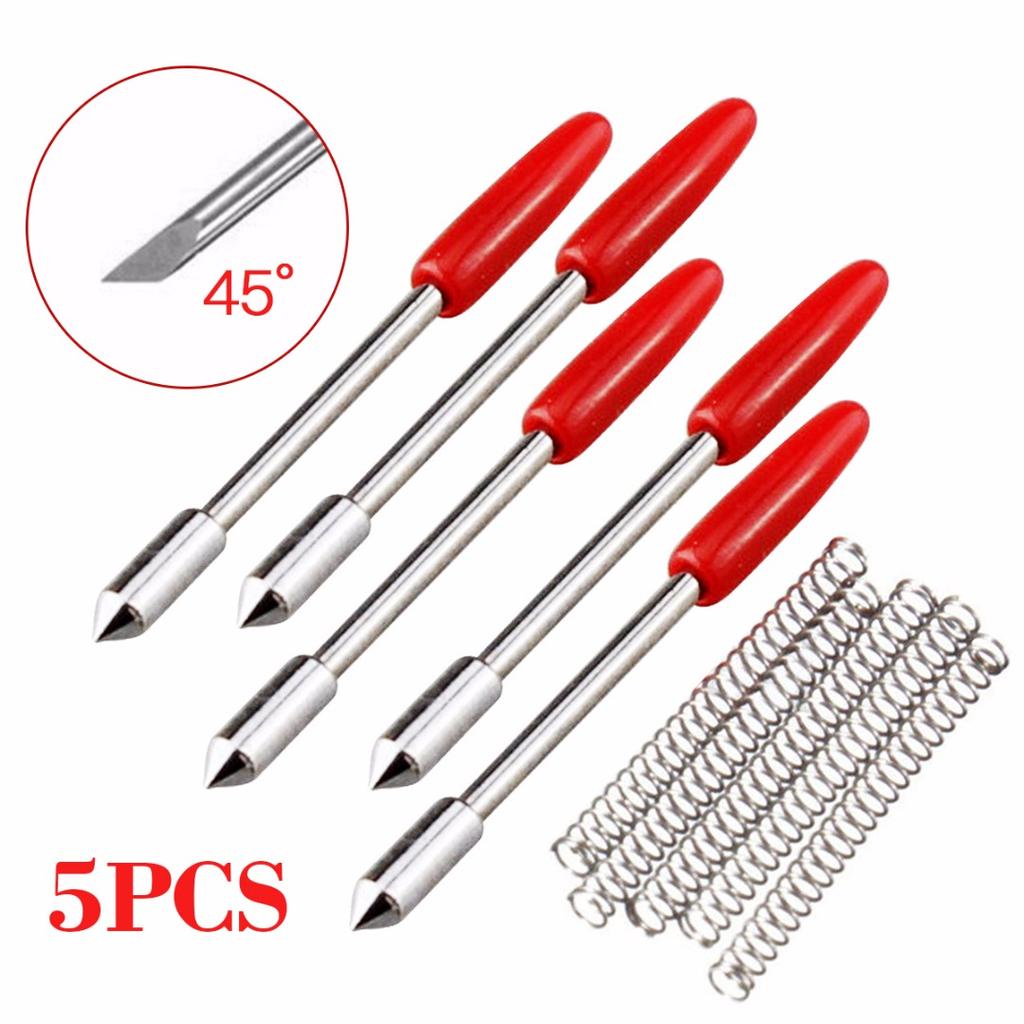 5Pcs/set 45° CB09 Cutting Plotter Blade Vinyl Cutter Tool for Roland