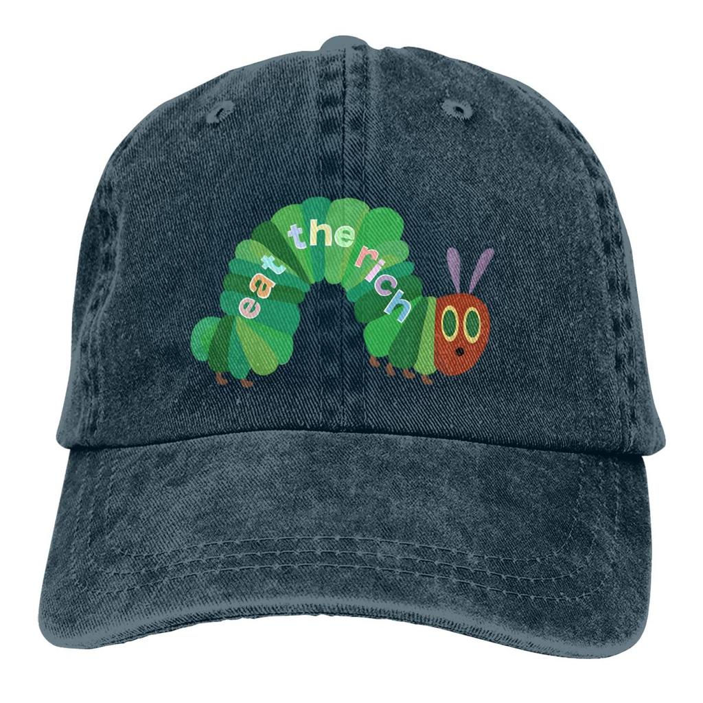 Бейсбольная кепка Eat The Rich Hungry Caterpillar, шляпы унисекс, женские защитные кепки с козырьком