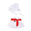 Cute Chef Hat Set Adjustable Cat Cosplay Hat Pet Accessories Pet Cooking King Hat  Pet Fashion Show