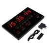 Electronic Digital LED Calendar Clock Time Temperature Display