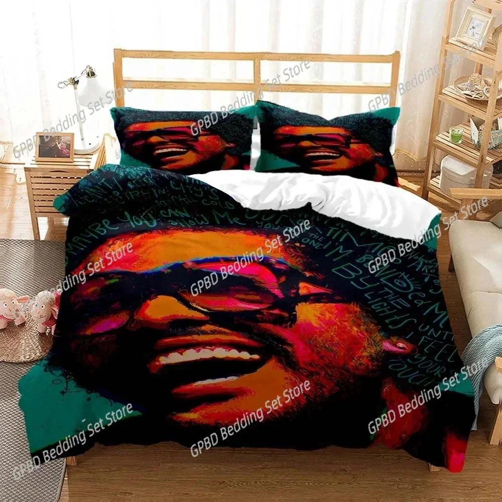 Die Weeknd pop singer 3D NEW Duvet Cover Pillowcase Bedding Set Adult Boy Girl Bedroom Decoration Children Single Double Large