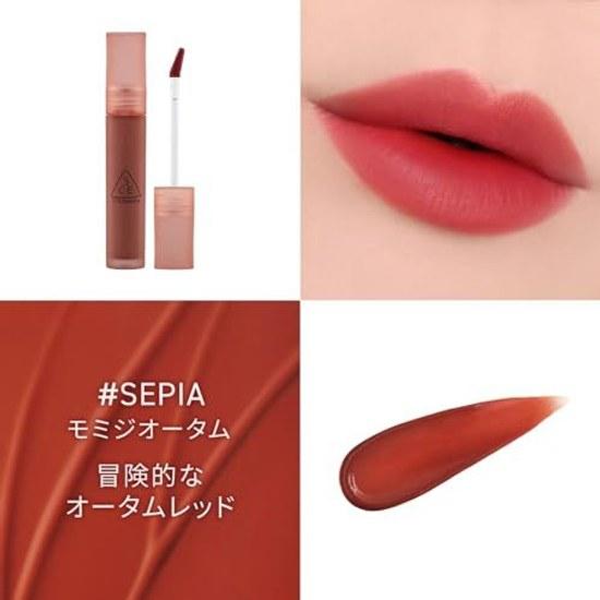 3CE Blur Water Tint Momiji Autumn Lipstick Lip Korean Cosmetics