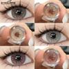 Seattle Contact Lens for Color Eyes 14.5mm Doll Eye Natural Comfortable Contacts Brown Lenses Yearly Beauty Pupils