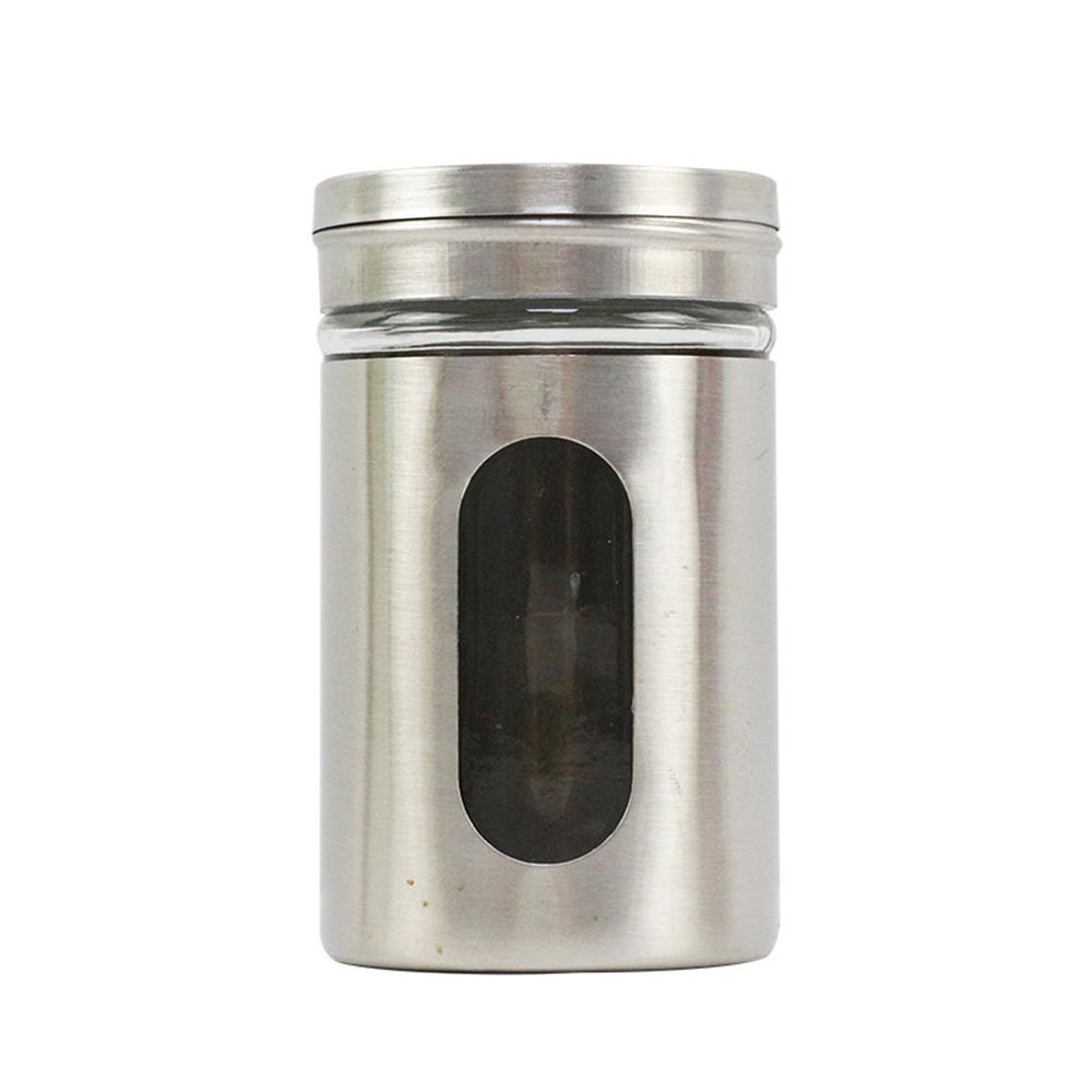 Bbq Spice Organizer Stainless Steel Kitchen Supplies Barbecue Seasoning Bottle Sugar Salt Pepper Shaker