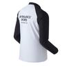 New Balance Club  Nbmdd32703 Wh Summer Zip Up Rash Guard Unisex Male