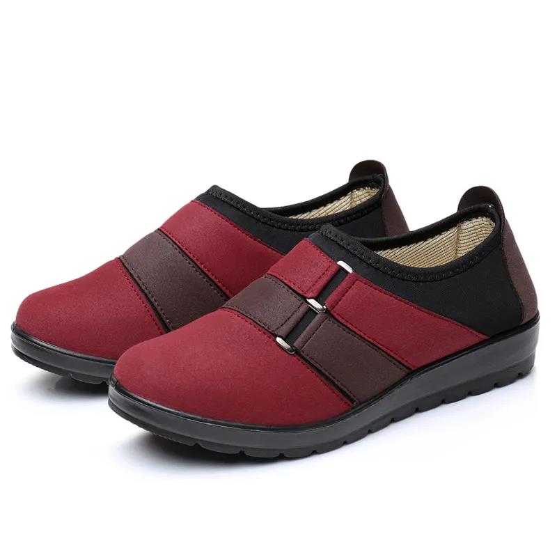 Cresfimix Sapatos Femininas женские милые легкие черные и серые разноцветные полосатые туфли на плоской подошве женские весенние и летние лоферы A16b