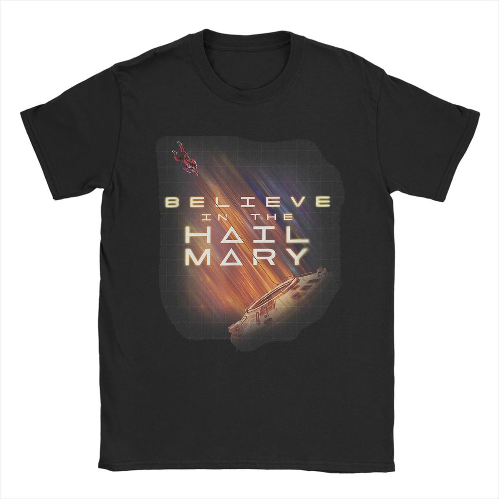 Унисекс Женская Футболка с Графическим Принтом Rocky Amaze Project Hail Mary Вдохновленная Рокки Научно-Фантастическая Хлопковая Футболка Одежда