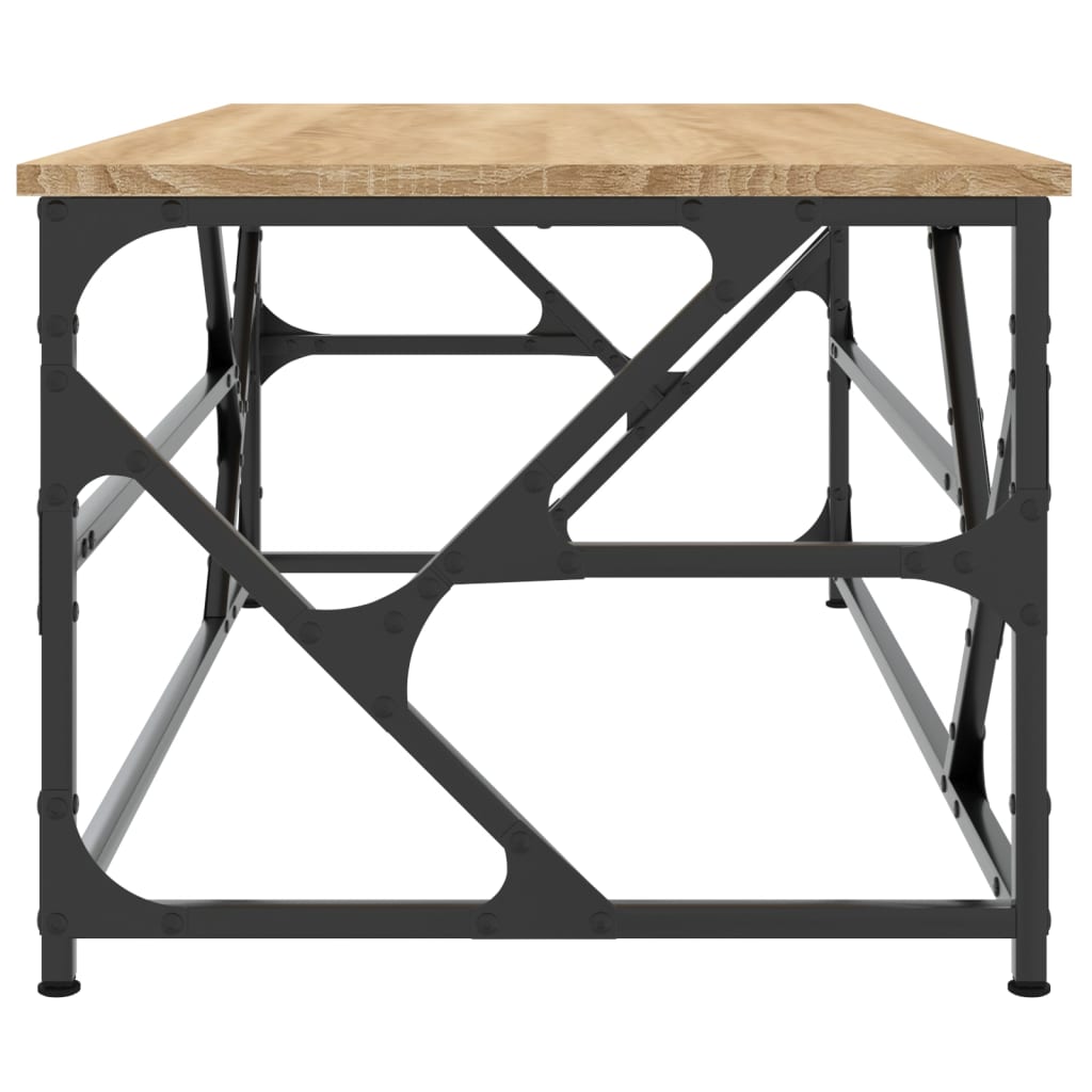  Stolik kawowy, dąb sonoma 100x50x40 cm materiał drewnopochodny