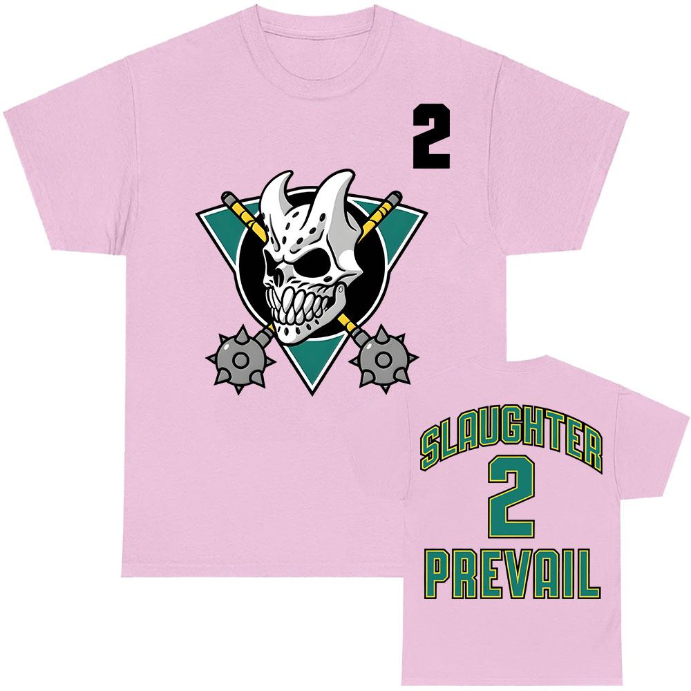 SLAUGHTER TO PREVAIL Hockey T-shirt Short Sleeve Cotton Crew Neck Fashion Tshirts Clothing Unisex Streetwear Hip Hop Tops