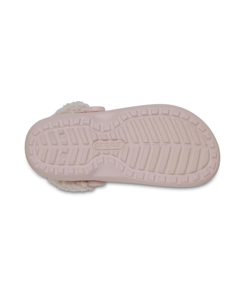 Классические клоги Crocs на флисовой подкладке (Флисовый ремешок) - Кварц / 211396-6Ur