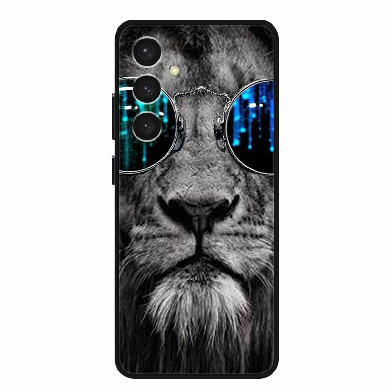 For Samsung S24 Plus Phone Case S24Plus Black Silicone Soft Back Cover Case For Samsung Galaxy S24 Plus Case S 24 Plus Funda Bag