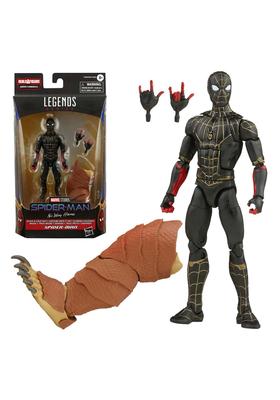 Hasbro Marvel Legends Series Movie No Way Черно-золотой костюм Экшн-фигурка F3019 В комплекте аутентичные детали «Человек-паук: Нет пути домой» и Человек-паук 6 дюймов