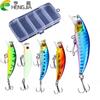 5 шт. в коробке, рыболовная приманка, тонущий гольян, 5,5 см-4,8 г-10 #, искусственные жесткие воблеры с короткой губой, щука, карп, снасти Pesca