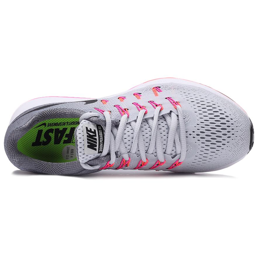 Nike Женские кроссовки Nike Air Zoom Pegasus 33 Pure Platinum/Black Cool Grey 831356-006