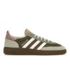 Кроссовки унисекс для гандбола Spezial Silver Green Magic Mauve кремово-белые IH4891