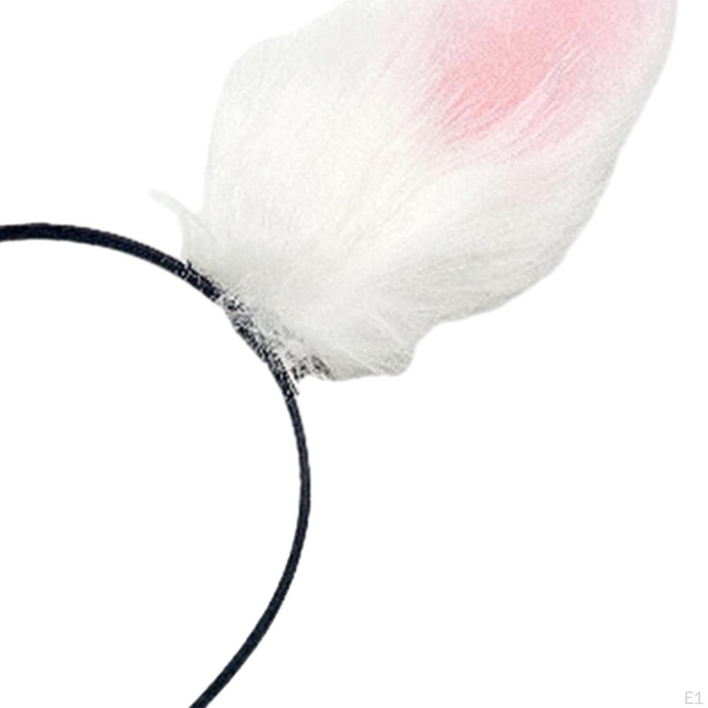 Ear Hair Clip Animal Ears Barrettes, Bunny Pin Accessories for Birthday