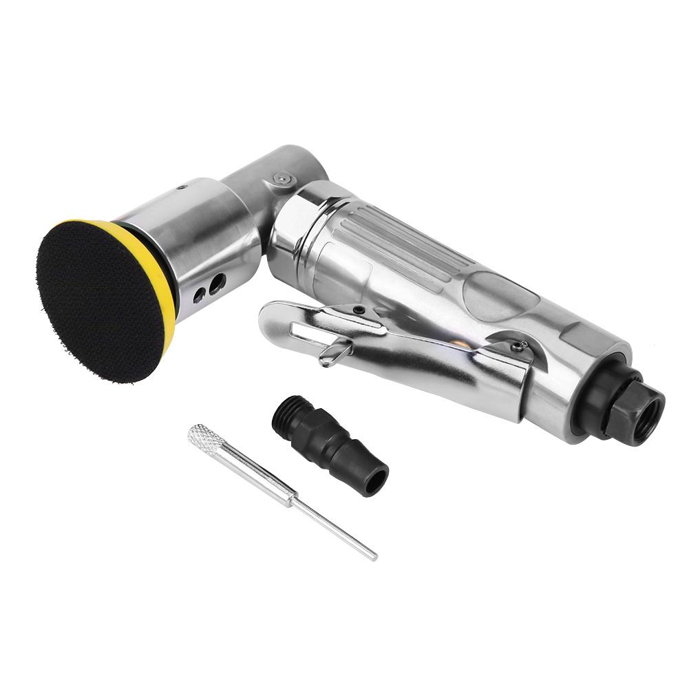 90 Degree Air Polisher Orbital Sander Polishing Machine Pneumatic Grinding Tool