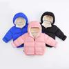 Children's Winter Padded and Thickened Warm Jacket Loose Leisure Short Paragraph Outerwear