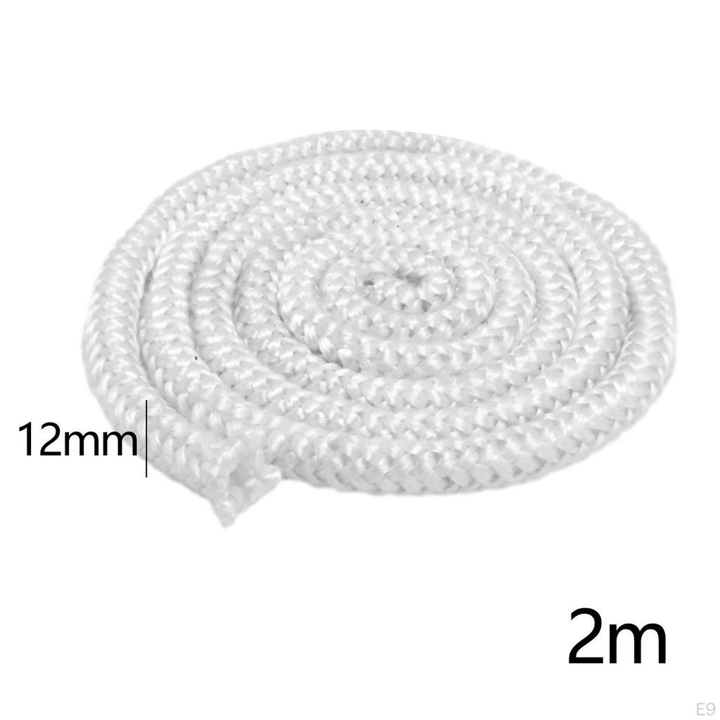 Chimney Seal Rope Wood Stove Oven Replacement 2 Meters Practical Sealing Cord Boiler