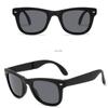 Folding Round Sunglasses Women Men Unisex  Designer Vintage Small Sun Glasses Ladies Shades Eyewear Be Easy To Carry