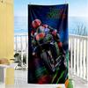 Jorge Lorenzo Personalized Text Beach Towel Quickdry Soft Microfiber Perfect For Traveling Yoga Camping And Swimming