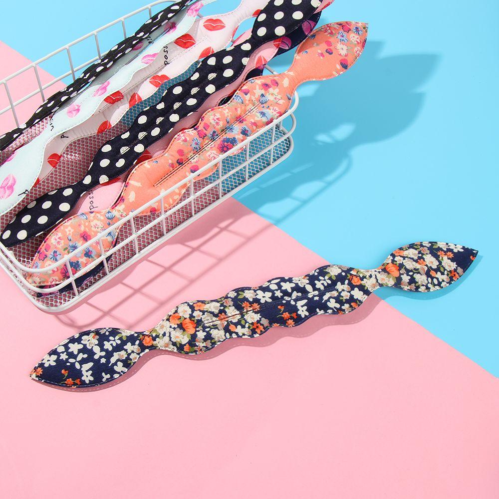 Fashion DIY Ponytail Bun Hair Styling Tools Curler Twist Maker Foam Bun Curler Rabbit Ears