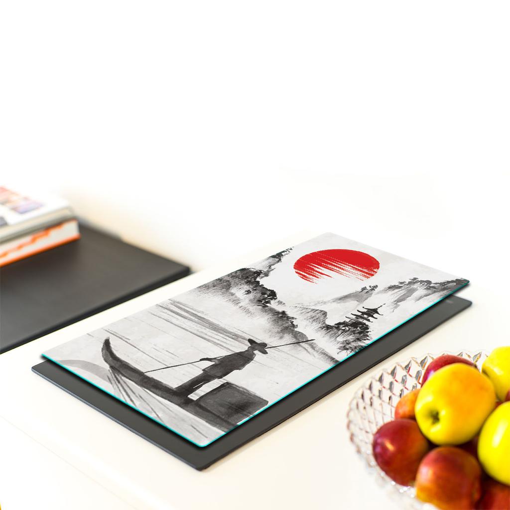 GLASS CUTTING BOARD 30x52 LANDSCAPE