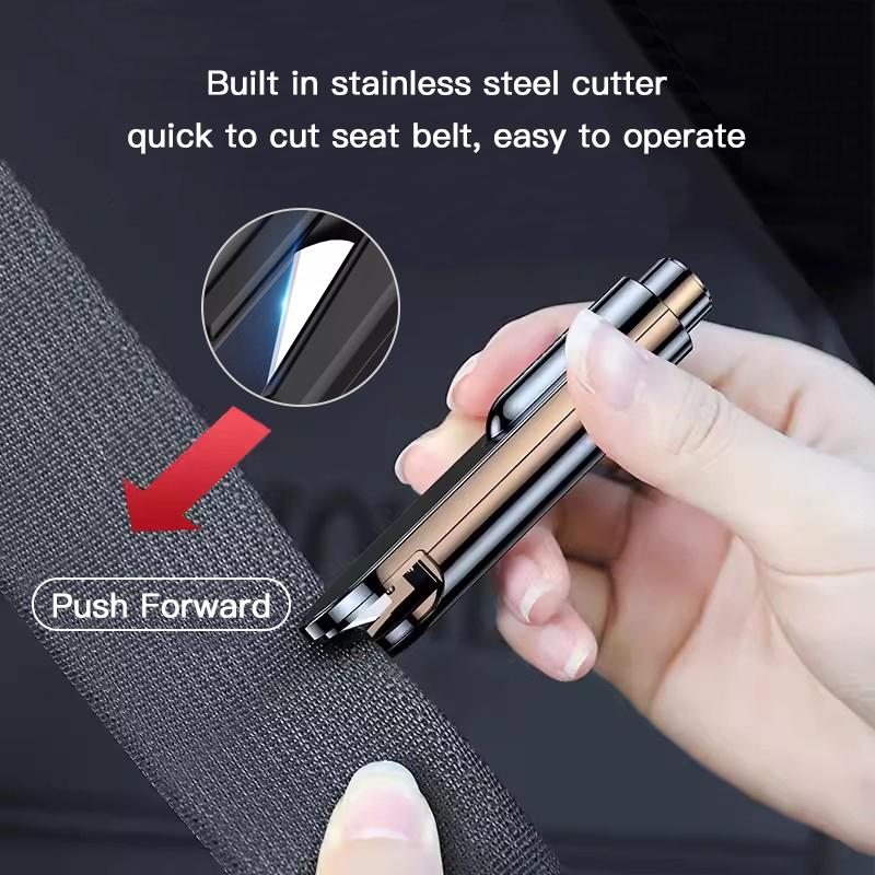 Car Safety Hammer Auto Emergency Glass Window Breaker Tools For Volvo XC60 XC40 V60 V40 XC90 XC70 V50 S60 V70 S90 AWD S80 T6 V90