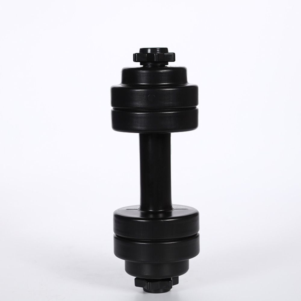 Макс. 1 кг Водонаполняемые гантели 830 мл Фитнес-бутылка для воды Офисное оборудование Гантель Водный стакан Спортзал