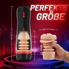 3 In 1 Push In Male Masturbation Cup, Male Masturbator Telescopic Rotating Vagina Masturbation Adult Erotica Piston Male Masturbation Cup Supplies