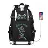 Demon Slayer Backpack for Boys Kids Tanjiro Akaza Kyojuro Rengoku Cosplay School Bag Lightweight Spine Protection 3-6 Grade Middle School Student