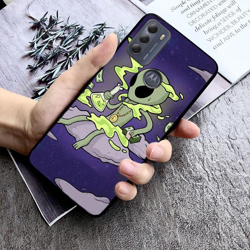 Чехол для телефона с НЛО для Motorola Moto E7 Plus E32 E20 E40 Edge 20 Lite G22 G52 G20 G30 G100 G60 G50 G10 G Pure G Stylus
