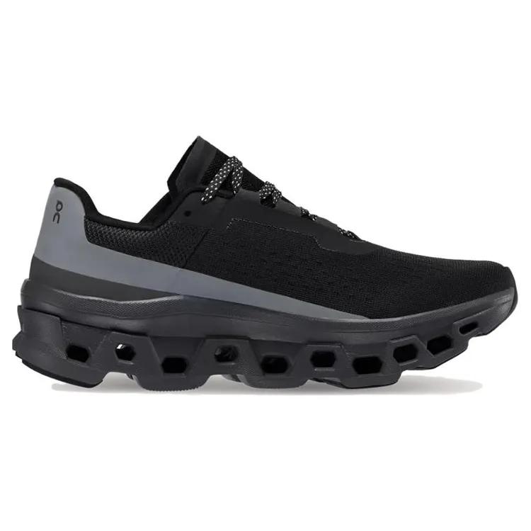 On Running CloudmOnster Lumos Black Women's (Unisex) Running Shoes 62.98393