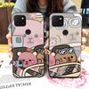 Anti-dust Silicone Phone Case For TCL T-Mobile Revvl 5G Cartoon Couple Full Wrap Dirt-resistant Anti-knock TPU Durable