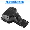 UXCELL No.264314 Engine Oil Pan for Toyota Corolla 1998-2008 Aluminum Alloy Black
