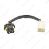 FEELDO 1PC Car HID LED Bulb Headlight Plug Adapter For Mitsubishi 4Pin Socket To 9005 Car Light Cord Connector Wire Harness