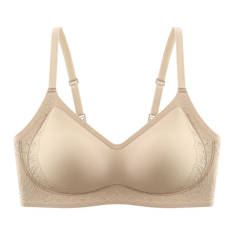 Бесшовный дышащий бюстгальтер с 3D-узором, предотвращающий провисание, для женщин